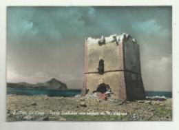 S.VITO LO CAPO - TORRE ISOLIDDA CON VEDUTA DI M.COFANO  VIAGGIATA   FG - Trapani