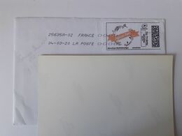 Vignette Personnalisée Joyeux Noël - Lettre Prioritaire 2020 - Printable Stamps (Montimbrenligne)