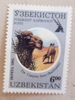 OUZBEKISTAN  Dromadaire, Chameau, Camel, Camelo, 1 Valeur  Neuve Sans Charnière En 1995 . MNH - Autres & Non Classés