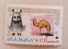 AJMAN Dromadaire, Chameau, Camel, Camelo, 1 Valeur  Neuve Sans Charnière. MNH - Autres & Non Classés