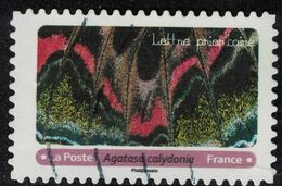 France 2020 Oblitéré Used Effets Papillons Agatasa Calydonia Y&T 1809 - Gebraucht