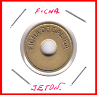 MONEDA FICHA  ( JETON ) SUMIPAR ( FICHA DE SALIDA ) - Gemeentepenningen