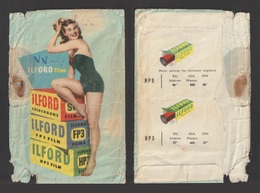 Egypt - RARE - ILFORD Films - Old Paper Pocket - Storia Postale