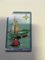 (29-08) Poland - Gdynia W Ship - ネコ -Carte Tephone / Phonecard / Telefonkarte / Carta Telefonica / Tarjeta Telefónica - Leger