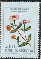 117. ARGENTINA (0.50) STAMP FLOWERS . MNH - Neufs
