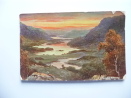 GREAT BRITAIN CARD THE LAKES KILLARNEY PRINTED IN BAVARIA - Unclassified