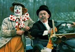 Cirque: Clown Auguste Et Monsieur Loyal (en Voiture) Gebr. Spanjersberg - Zirkus