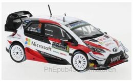 Toyota Yaris WRC - Gazoo Racing - Microsoft - O. Tänak/M. Jarveoja - Monte-Carlo 2019 #8 - Ixo - Ixo