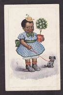 CPA Négritude Petits Noirs Black Enfants Circulé - Humorous Cards