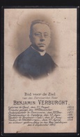 PASTOOR DESTELBERGEN - BANJAMIN VERBURGHT  GENT 1854 - DESTELBERGEN 1901 -   2 SCANS - Verlobung