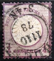 ALLEMAGNE EMPIRE                      N° 13     Aminci                      OBLITERE - Used Stamps