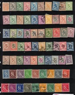 FINLAND 1911-30 70 Stamps M+U #BMK02 - Collezioni