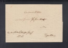 Russland Russia Lettland Latvia Zirkular-Brief 1853 Hasenpot - ...-1857 Vorphilatelie