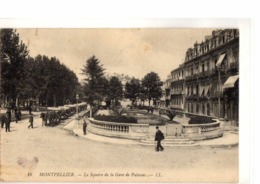 MONTPELLIER  /        LE SQUARE DE LA GARE DE PALAVAVAS - Montpellier