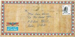 Egypt Airmail 1993 Ramses II Postal History Cover Sent To Pakistan. - Cartas