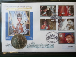 GREAT BRITAIN COIN 40TH ANNIVESARY OF CORONATION - Other & Unclassified