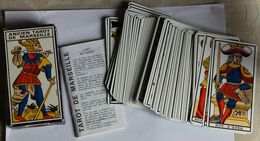 Ancien Jeu De Tarot De Marseille 1980 Grimaud Voyance Cartomancie Complet Très Bon état - Tarot-Karten