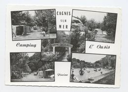 06/CPSM (15x10.5) - Cagnes Sur Mer - Camping L'Oasis - Cagnes-sur-Mer