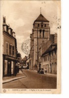 COSNE SUR LOIRE   /        L EGLISE ET LA RUE SAINT JACQUES - Cosne Cours Sur Loire