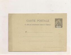 1892-99   SAGE10 C.  SUR CARTE POSTALE - Covers & Documents