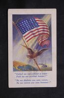 ETATS UNIS - Carte Postale - Patriotique - Drapeau Et Aigle - L 71017 - Autres & Non Classés