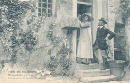 GUERVILLE, SENNEVILLE - Ferme Des Fillancourt, Mr Et Mme ISNARDON  - Autographe De Jacques ISNARDON - Guerville