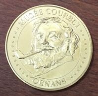 25 ORNANS MUSÉE COURBET MDP 2019 MINI MÉDAILLES MONNAIE DE PARIS JETON TOURISTIQUE TOKENS MEDALS COINS - 2019