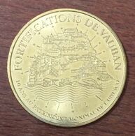 25 DOUBS BESANÇON FORTIFICATIONS VAUBAN PATRIMOINE UNESCO MDP 2018 MÉDAILLE MONNAIE DE PARIS JETON MEDALS TOKEN COINS - 2018