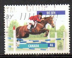 CANADA. N°1665 Oblitéré De 1999. Jumping. - Springreiten