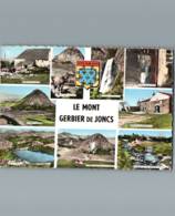 07-ARDECHE - Cpsm Gd Format  - Le Mont Gerbier De Joncs - Multivues 8 - Andere & Zonder Classificatie