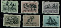 LUXEMBOURG 1960 SUMMER OLYMPICS GAMES HELSINKI 1952 MI No 495-500 MNH VF!! - Estate 1952: Helsinki