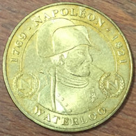 BELGIQUE WATERLOO NAPOLEON 1769 - 1821 MÉDAILLE SOUVENIR MONNAIE DE PARIS 2011 JETON TOURISTIQUE TOKEN MEDAL COIN - Turísticos