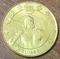 SUISSE ALLE FONDATION SUISSE DES TRAINS MÉDAILLE MONNAIE DE PARIS 2014 JETON TOURISTIQUE TOKENS MEDALS COINS - 2014