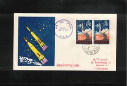Antigua 1968 Space / Raumfahrt Dow Hill Tracking Station Apollo Interesting Letter - North  America