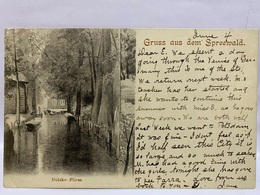 Germany Postcard, Spreewald, Dolske-Fliess., Used 1907 - Burg (Spreewald)