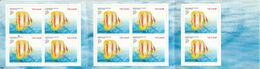 Singapore Tropical Marine Fishes, Booklet Of Self-Adhesive Stamps, MNH** - Fische