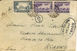Env. 1940 - Enveloppe PAR AVION  Affr. à 8,50 R.  Avec Censure - Lecteur Commission A 5 - Storia Postale