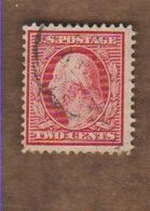 USA/ETATS-UNIS. (Y&T) 1908/09 - N°168.  *Serie Courante *   2c.  Obli - Unused Stamps