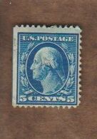 USA/ETATS-UNIS. (Y&T) 1908/09 - N°171.  *Serie Courante *   5c.  Obli - Unused Stamps