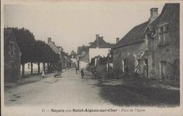 NOYERS Près SAINT AIGNAN SUR CHER Place De L'Eglise - Noyers Sur Cher