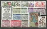 ANDORRA- SELLOS DEL CORREO FRANCES 1983 COMPLETO SIN FIJASELLOS - Full Years