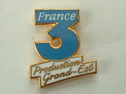 Pin's FRANCE 3 - PRODUCTION GRAND EST - Médias