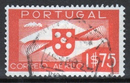 Portugal 1937 A Single $1.75  Stamp Used For AirMail. - Usati