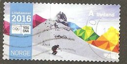 Norway: 1 Used Stamp From A Set, Olympic Games - Youth Winter Olympics - Lillehammer, 2016, Mi#1901 - Invierno 2016: Lillehammer (Juegos Olímpicos De La Juventud)