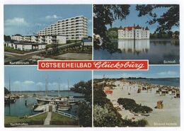 Ostseeheilbad Glücksburg 1973 Kurzentrum Yachthafen Schloß Strand Holnis - Gluecksburg