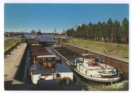 Emden Hafen Große Seeschleuse 1973 - Emden