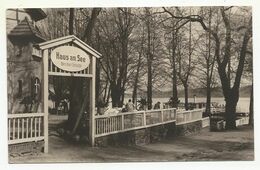 Germany, Ferch, Restaurant "Haus Am See", Good Stamp With Tab ,1964. - Ferch