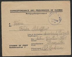 1946 KGF - PRISONNIERS DE GUERRE - KRIEGSGEFANGENE - TUNISIE CAMP XVI SOUSSE A CHEMNITZ - CENSURE DU CAMP - Lettres & Documents