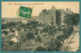 Saïda - Perspective De La Place De L'Hôtel De Ville - Animée - Collection RINGENBACH - 1913 - Saïda