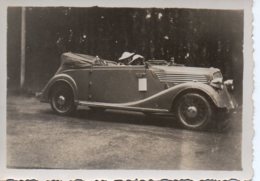 Photo Voiture  Années 30 Avec Femmes Format 9/6 - Automobile